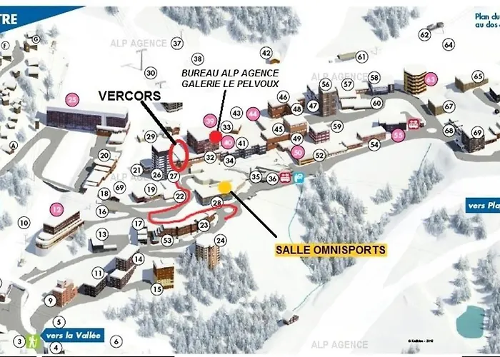 Le Vercors - 3/4 Pers - Le Vercors - 0r12vr - Plagne Centre Mae-9084 Apartment *